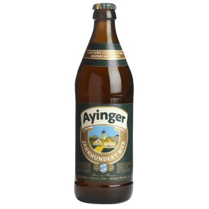 Ayinger Jahrhundert Bier bottle