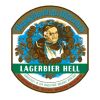 Augustiner-Bräu Lagerbier Hell label