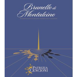 Patrizia Cencioni Brunello di Montalcino label
