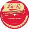 Lo-Fi Santa Barbara County Cabernet Franc label