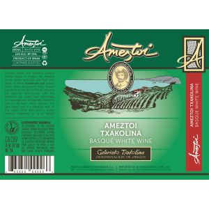 Ameztoi Getariako Txakolina Blanco label