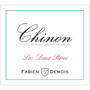 Fabien Demois Les Deux Rives Chinon label
