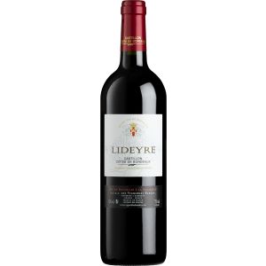 Lideyre Castillon Côtes de Bordeaux bottle